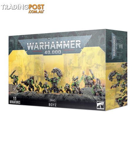 Warhammer 40&#44;000 Ork Boyz - WARHAMMER 40K