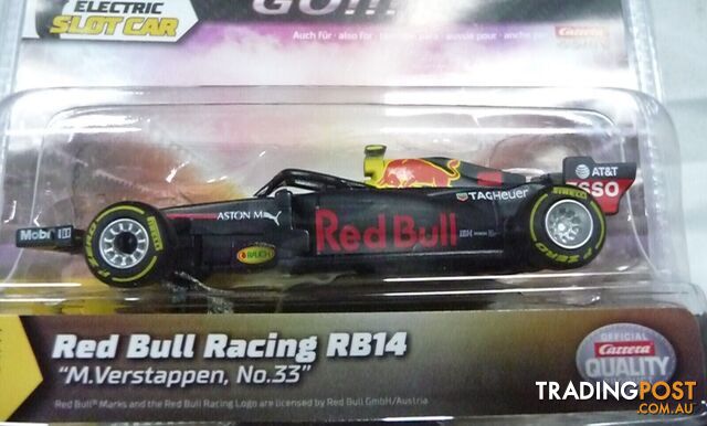 Carrera Go Red Bull Racing RB14 M.Verstappen, No33 Scale 1:43 - CARRERA - Does not apply