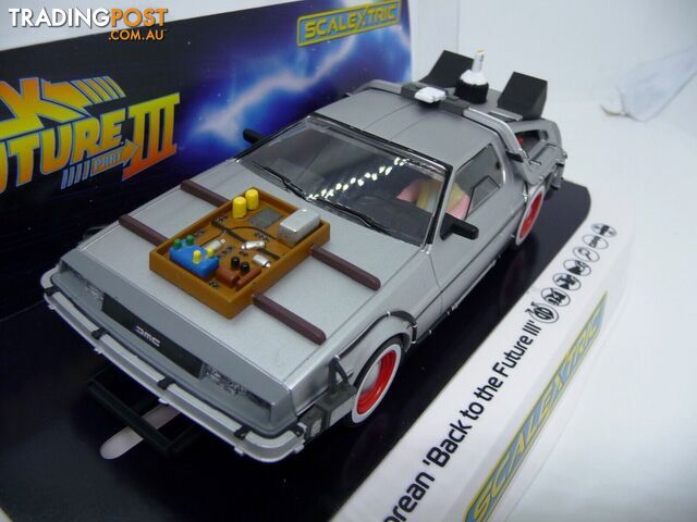 Scalextric C4307 DeLorean Back to the Future 3 slot car also suits Carrera - SCALEXTRIC - Does not apply