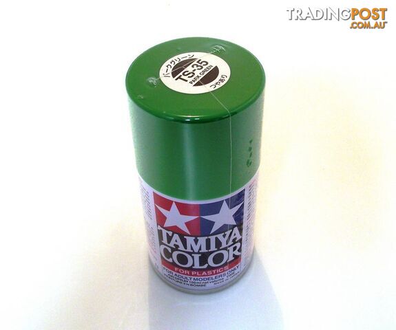TS-35 TAMIYA ACRYLIC SPRAY PAINT PARK GREEN - TAMIYA PAINTS & Accessories