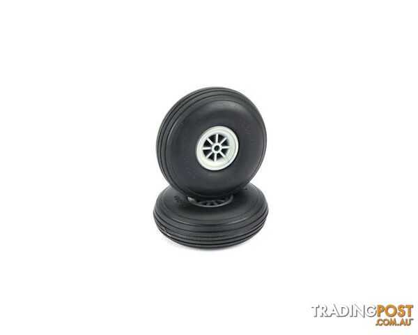 DUBRO 300T 3" DIA TREADED WHEELS (1 PAIR PER SHEET) DB300T - DUBRO