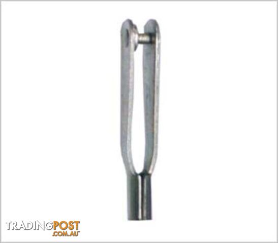 TY1 STEEL CLEVIS 2MM THREAD 10PCE TY3224 - TY1