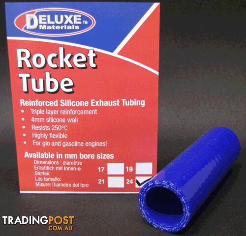 DELUXE RT4 ROCKET TUBE 24MM BORE 100MM LONG - DELUXE