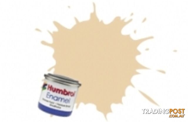 71 HUMBROL ENAMEL PAINT OAK SATIN - HUMBROL