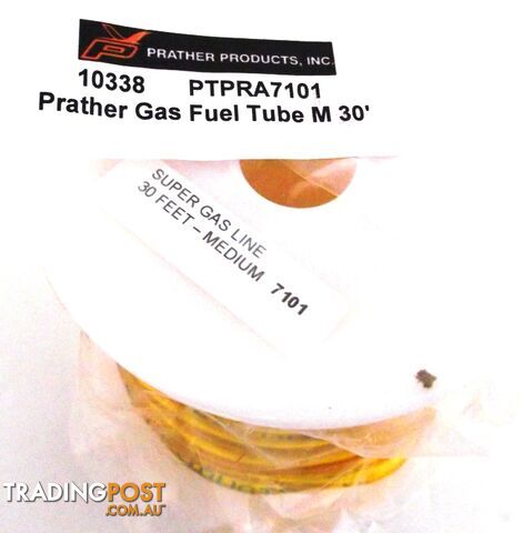PRATHER GAS FUEL TUBE MEDIUM 30 FOOT ROLL