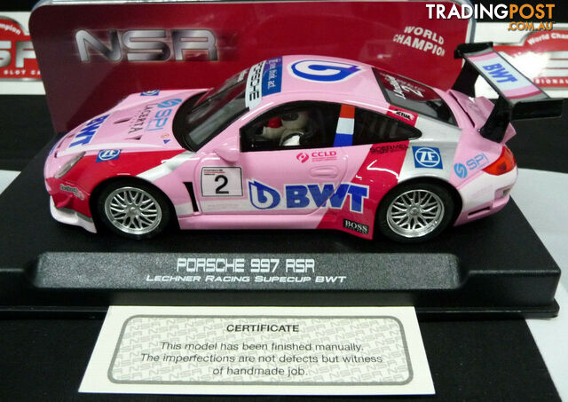 NSR 1:32 0188AW Porsche 997 Super Cup BWT J.Andlauder No.2 scalextric/carrera - NSR - Does not apply