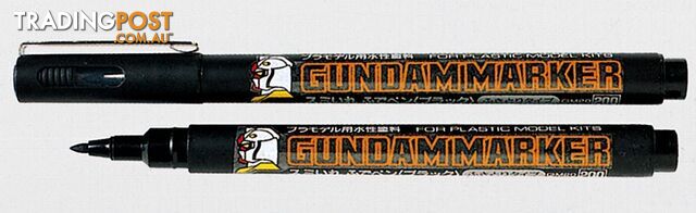 GUNDAM MARKER BRUSH TYPE BLACK GM20 - GUNDAM MARKER