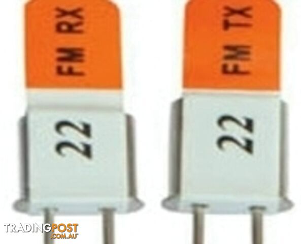 CRYSTALS TX + RX PAIR 36MHZ HOLA HELI SPARE PARTS