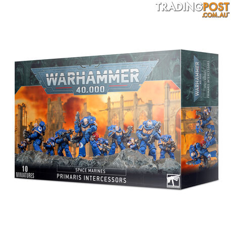 Warhammer 40&#44;000 Primaris Space Marines Intercessors - WARHAMMER 40K