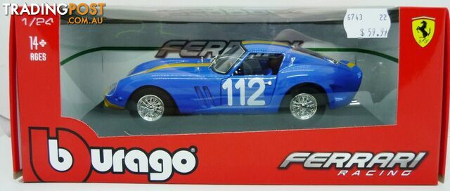 BBURAGO 26305 1/24 Ferrari 250 GTO Diecast Car - BBURAGO - Does not apply