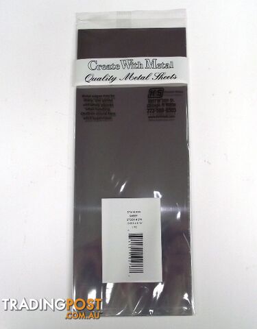 K&S METAL #276 .018 4X1' STAINLESS STEEL SHEET 1PC - K & S METALS