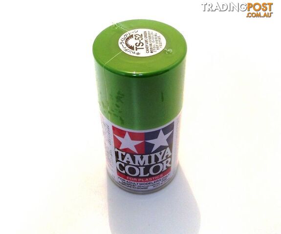 TS-52 TAMIYA ACRYLIC SPRAY PAINT CANDY LIME GREEN - TAMIYA PAINTS & Accessories
