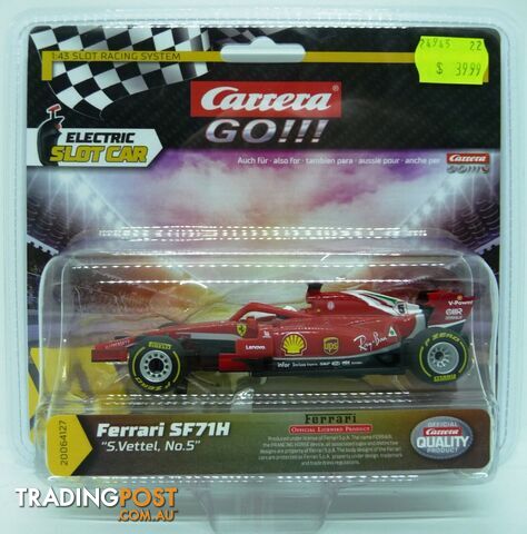 CARRERA GO Ferrari SF71H S Vettel No 95 - CARRERA - Does not apply
