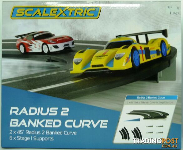 Scalextric C8296 Radius 2 Banked Curve - SCALEXTRIC - Does not apply