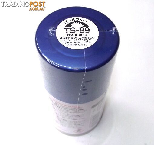 TS-89 TAMIYA ACRYLIC SPRAY PAINT PEARL BLUE - TAMIYA PAINTS & Accessories