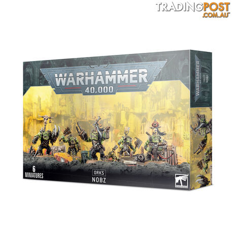 Warhammer 40&#44;000 Orks Nobz - WARHAMMER 40K