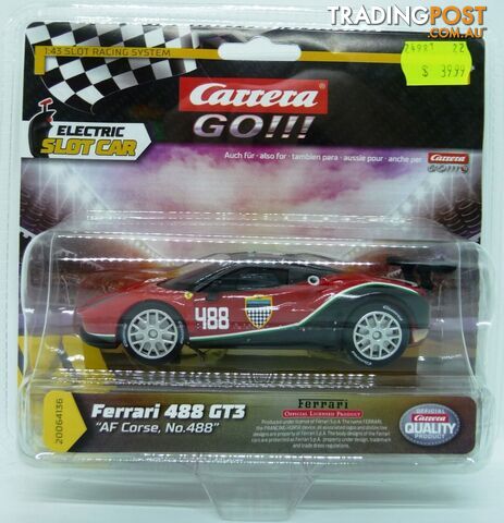 CARRERA GO Ferrari 488 GT3 AF Corse 488 - CARRERA - Does not apply