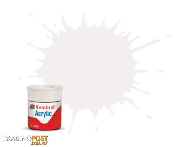 49 HUMBROL ACRYLIC PAINT MATT VARNISH 14ml - HUMBROL