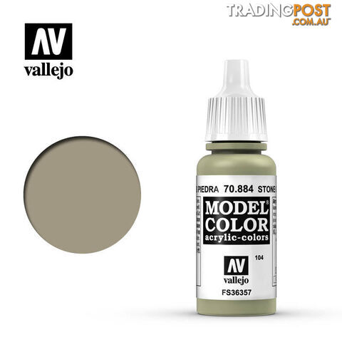 VALLEJO MODEL COLOR STONE GREY 17ML AV70884 - VALLEJO