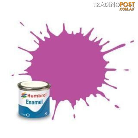 58 HUMBROL ENAMEL PAINT MAGENTA MATT - HUMBROL