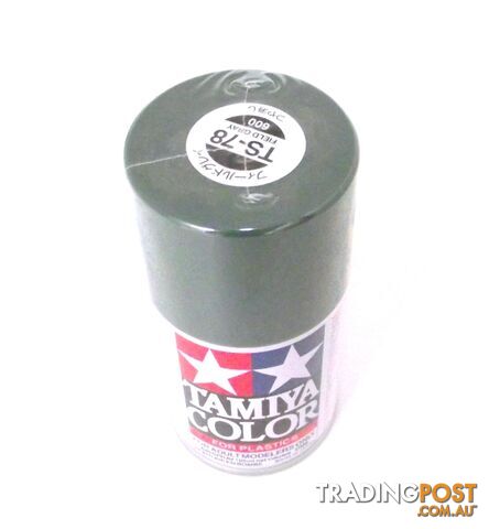 TS-78 TAMIYA ACRYLIC SPRAY PAINT FIELD GREY 2 - TAMIYA PAINTS & Accessories