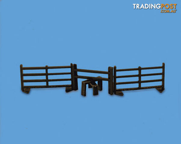 MODEL SCENE 5024 OO STILE WITH TWO FENCES HO - MODEL SCENE