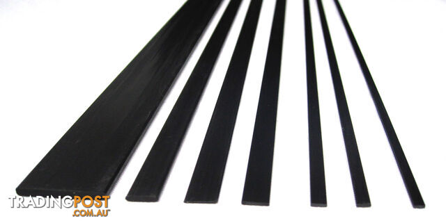 CARBON FIBER FLAT 1X4X1000MM