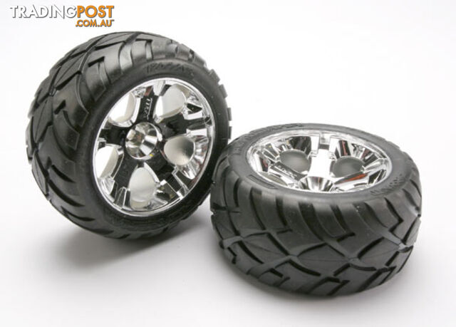 5576R (PART) TRAXXAS TYRES & WHEELS ASSEMBLED - TRAXXAS PARTS