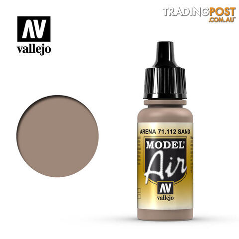 VALLEJO MODEL AIR ACRYLIC PAINT USWW1I SAND 71112 - VALLEJO