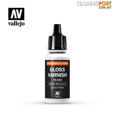VALLEJO MODEL AIR ACRYLIC PAINT GLOSS VARNISH 70510 - VALLEJO