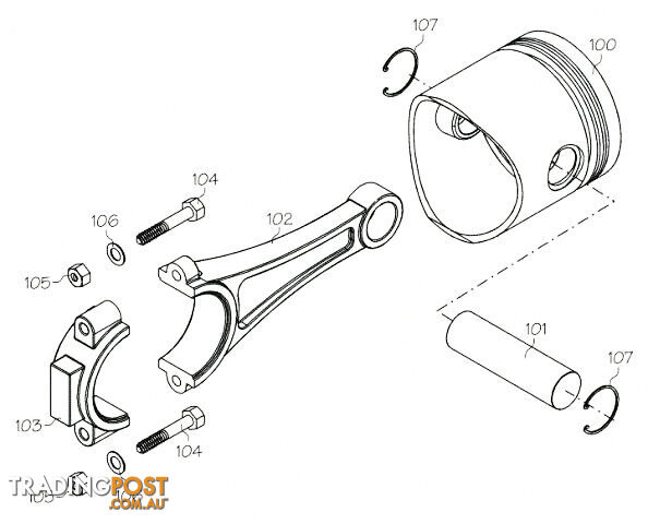 F9107 (YS ENGINE PART) VALVE SPG RETAINER CLIP 91