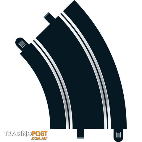 SCALEXTRIC TRACK STANDARD CURVE 45DGR SM57C8206 - SCALEXTRIC