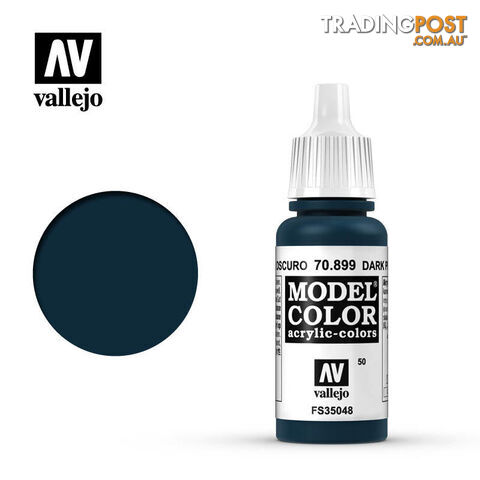 VALLEJO MODEL COLOR DARK PRUSSIAN BLUE AV70899 - VALLEJO