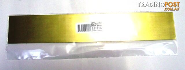 K&S METAL #8244 .032 X 2' BRASS STRIP 1PC - K & S METALS