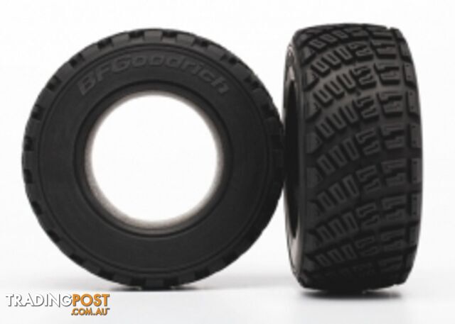 TRAXXAS TYRES (2) BF GOODRICH RALLY GRAVEL PATTERN SM387471 - TRAXXAS PARTS