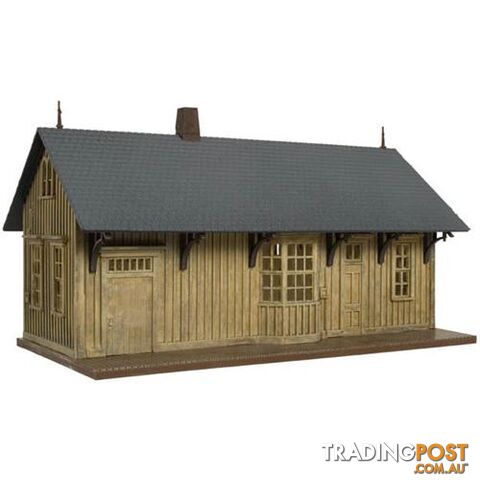 ATLAS HO TRAINMAN RURAL STATION KIT AIATL0716 TRAIN ACCESSORIES - ATLAS