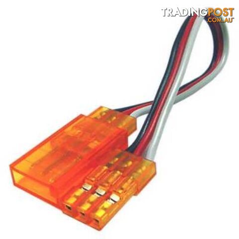 TY1 SERVO EXTENSION LEAD 600MM ORANGE TY405460O 60 STRAND GOLD PIN - TY1