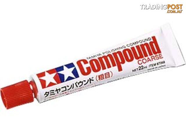 TAMIYA POLISHING COMPOUND COARSE 87068 - Tamiya Craft Tools