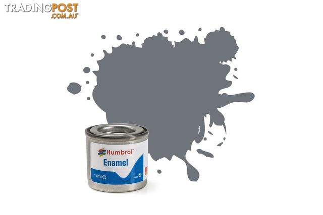 163   HUMBROL ENAMEL PAINT DARK GREEN SATIN - HUMBROL