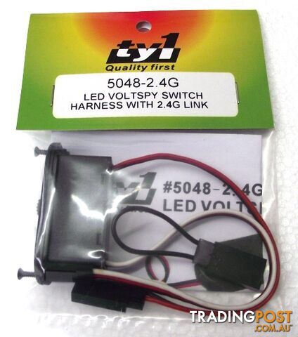 TY1 RX SWITCH HARNESS 2.4G SPEKTRUM BIND LINK TY5048-2.4G - TY1 - photo 1 of 1