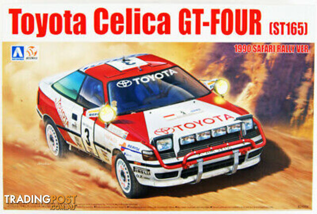 AOSHIMA 1/24 Toyota Celica GT-Four (ST165) 1990 Safari Rally Ver 097885 PLASTIC...