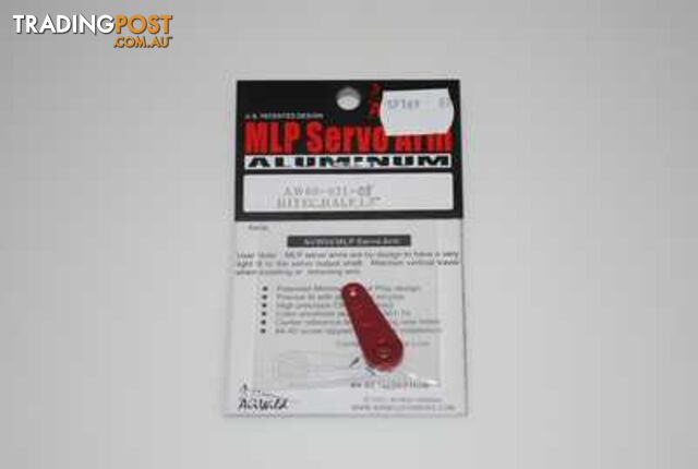 AIR WILD ALUMINIUM SERVO ARM HALF 1' HITEC - AIR WILD