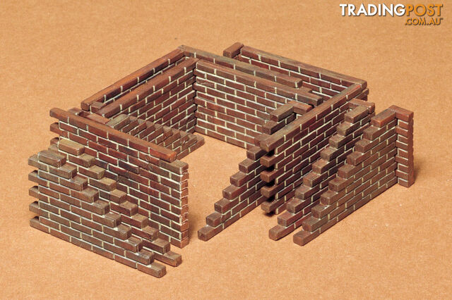 TAMIYA BRICK WALL T35028 PLASTIC MODEL KIT - TAMIYA PLASTIC KITS