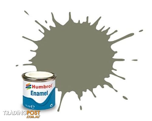 240   HUMBROL ENAMEL PAINT GRAU MATT - HUMBROL