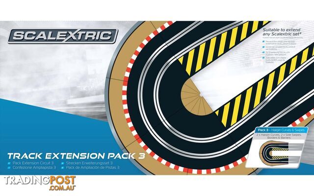 SCALEXTRIC TRACK EXTENSION PACK 3 SM57C8512 - SCALEXTRIC