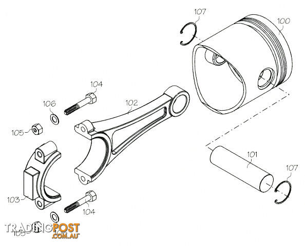 F1251 (YS ENGINE PART) REGULATOR SCREW SET