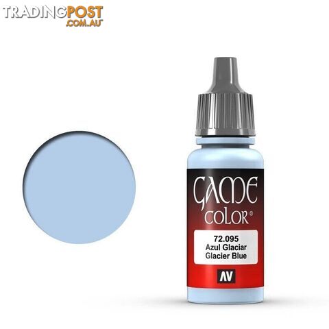 VALLEJO GAME 72095 Color Glacier Blue 17ml Acrylic Paint