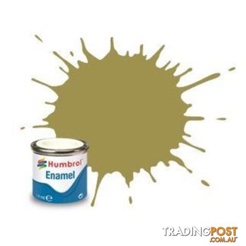 249 HUMBROL ENAMEL PAINT SANDGELB MATT - HUMBROL