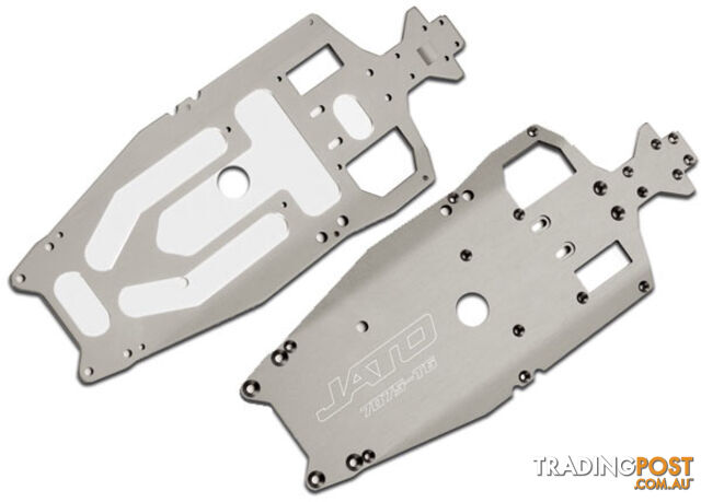 5522X (PART) TRAXXAS CHASSIS 7075-T6 ALUM - TRAXXAS PARTS