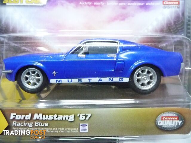 Carrera Go Ford Mustang 67 Racing Blue Scale 1:43 - CARRERA - Does not apply